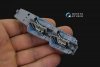Quinta Studio QD48171 Su-27UB 3D-Printed & coloured Interior on decal paper (for HobbyBoss kit) 1/48